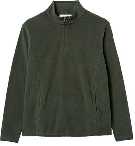 Veste en molleton sherpa en toile à design personnalisé tendance avec col montant, style streetwear, séchage rapide et respirante pour hommes - Product Image 1