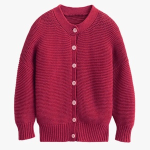 Patrón de punto personalizado 100% algodón lana suéter de combinación de diferentes colores para niños y niñas - Product Image 6