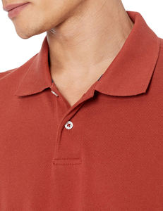 Dernière conception à fort impact pour les polos à faible taux bon matériau tissu tricoté à motif solide anti-rides le plus demandé maintenant - Product Image 4