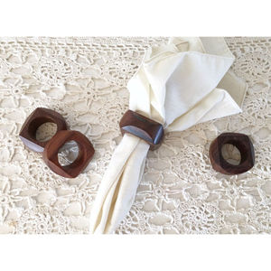 Servilletero de madera de diseñador de lujo, soporte para pañuelos, servilletero de madera de primera calidad, accesorio perfecto para mesa de comedor para fiestas - Product Image 6