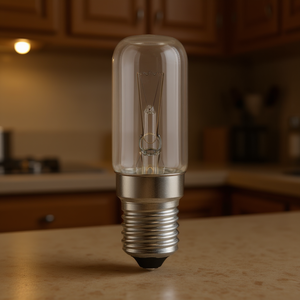 Tubular CL E14 25W Incandescent <b>Bulb</b> 220/240V 19x75 - Product Image 3