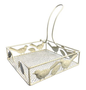 Porte-serviettes en métal élégant, léger, portable, multifonctionnel, durable, fait à la main, design contemporain, pour la salle à manger, les fêtes, la maison - Product Image 4