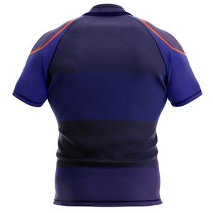 Camiseta de Rugby de Manga Corta Transpirable de Alta Calidad para Hombre, Unisex, Adultos, Personalizada, Sublimada, 100% Poliéster, de Secado Rápido - Product Image 3