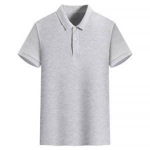 Polos de algodón de alta calidad con logotipo transpirable personalizado para hombre, camisetas Polo de algodón 100% de manga corta antiarrugas para hombre - Product Image 2