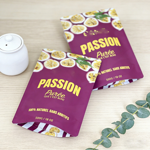Emballage alimentaire personnalisé avec logo imprimé, sachet refermable pour fruits secs, emballage en aluminium - Product Image 1