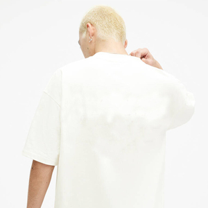 T-shirt imprimé personnalisé pour hommes T-shirt à col épais 100% coton T-shirts à col montant et surdimensionné pour hommes - Product Image 4