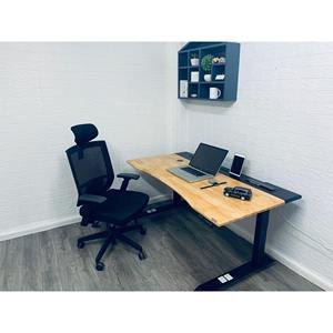 SMARTDESK PRO Modern Office Wood <b>Desk</b> Minimalist Design for Workspace Hospital or Industrial Setting Versatile <b>Computer</b> Table - Product Image 3