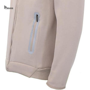 Sudaderas con Cierre, Ecológicas, de Secado Rápido, Transpirables, con Diseño Personalizado, Impresión de Logotipo, 100% Algodón, de Alta Calidad, Lavado Ácido para Hombre - Product Image 3