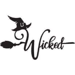 เสาตกแต่งสวนรูปทรงแม่มดบินสำหรับฮาโลวีน ทำจากเหล็ก ตกแต่งสวนกลางแจ้ง สไตล์โมเดิร์น ดีไซน์ไม้กวาดแม่มดสุดหลอน - Product Image 6