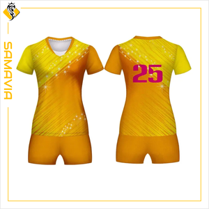 Samavia ชุดเครื่องแบบวอลเลย์บอลตามสั่งเสื้อวอลเลย์บอลระบายอากาศและกางเกงขาสั้นชุดกีฬาประสิทธิภาพสูงสำหรับทีมและคลับ - Product Image 3
