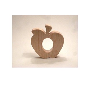 Ensemble d'anneaux de serviette en bois écologiques modernes pour une restauration durable, tables minimalistes de style fermier, mariages et événements - Product Image 6
