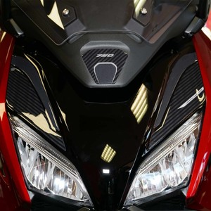 Adesivo Frontale in Resina Gel 3D su Misura, Impermeabile, Logo per Honda Forza 750 e Scooter Compatibili 2021-24, Uso Decorativo - Product Image 1