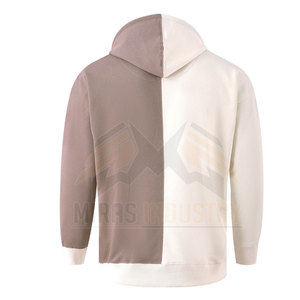 Sweat-shirt à capuche en polaire française de haute qualité pour hommes, avec impression solide, en tissu épais, avec poche taille XS - Product Image 6