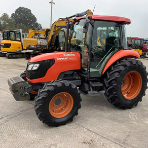 Barato bastante usado Kubota M7060 70 HP/Tractores topadora agrícola para la venta - Product Image 6
