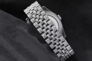 high quality moissanite <b>watch</b> bussdown <b>watches</b> automatic movement stainless steel material designer <b>wrist</b> <b>watches</b> for women - Product Image 5