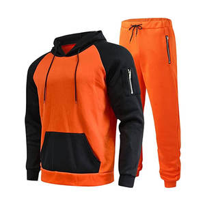 Conjuntos de chándal de algodón 100% de secado rápido transpirable de alta calidad para hombre, diseño personalizado, cuello con capucha, patrón sólido, invierno, OEM, Pakistán - Product Image 1