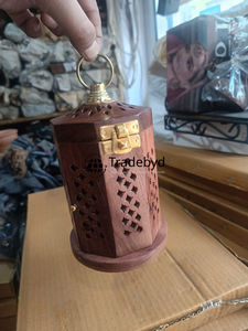 Tradebyd, quemador decorativo de madera Bakhoor, soporte de incienso árabe para decoración del hogar y regalos de boda - Product Image 4