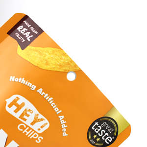 Emballage flexible, sachet debout mat avec fermeture éclair refermable et encoche de déchirure pour les chips, les noix, les fruits secs, l'emballage alimentaire, OEM Vietnam - Product Image 5