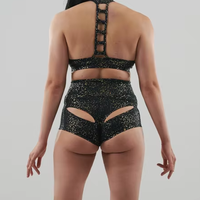 Pantalones cortos de baile de escenario profesional para niñas, ropa de rendimiento de competición de Fitness de Color personalizado para espectáculos y práctica de Ballet