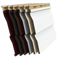 American Lap Standard 9.84x157.48in Panneau de revêtement en vinyle PVC 1.1mm Résistant à l'humidité Revêtement mural extérieur Design graphique