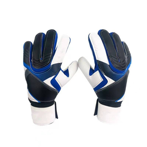 Venta al por mayor Guantes de fútbol profesionales transpirables Guantes de portero de color sólido ligeros más vendidos - Product Image 6