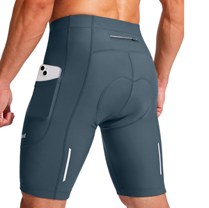 Pantalones Cortos de Ciclismo para Hombre de Alta Calidad, al por Mayor, Personalizados, Ecológicos, de Secado Rápido, Transpirables, de Algodón/Poliéster, para Ciclismo de Montaña y Carretera - Product Image 2