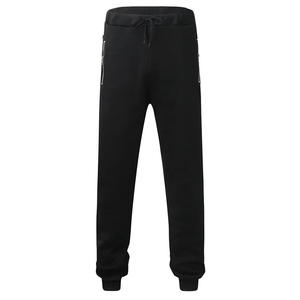 Vêtements sport logo personnalisé Survêtement fermeture éclair totale polaire polyester Survêtement jogging homme deux pièces - Product Image 6