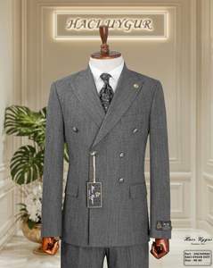 Costume moderne pour homme 80% laine 20% polyester Look formel pour événements spéciaux - Product Image 6