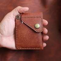Dompet Kulit Asli Aaliyan Impex Desain Tahan Lama Penggunaan Sehari-hari Tahan Lama Berkualitas Tinggi Logo Dapat Disesuaikan Teknik Ukiran Modern
