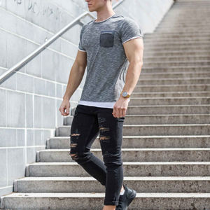 2025 último diseño de gran tamaño logotipo personalizado impreso 100% algodón camisetas para hombres camiseta personalizada para hombres - Product Image 5