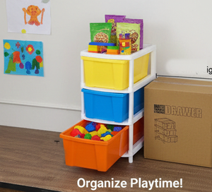 Sistema de Almacenamiento Modular Multiusos Irrompible Jumbo Drawer - Unidades Organizadoras Resistentes de 3L, 4L y 5L - Product Image 2