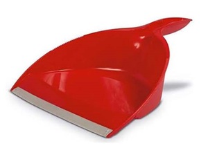 Paletta per la polvere in gomma rossa Tonkita (Dintex 61901) - Product Image 1