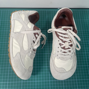 Zapatos Deportivos Casuales de Cuero Bva Unisex para Parejas, Suela Plana, Color Combinado, Zapatos <span class=keywords><strong>Agan</strong></span> Transpirables, Resistentes al Desgaste, Hechos a Mano - Product Image 2