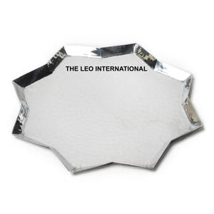 Plateau de Noël de style européen en fer, forme ronde avec poignée en corde, plateau de Noël très vendu, qualité supérieure - Product Image 6