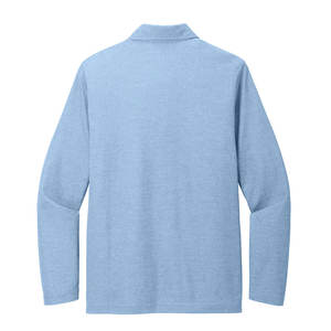 Polo de manga larga para hombre Camiseta de polo de golf ajustada de manga larga de punto - Product Image 6