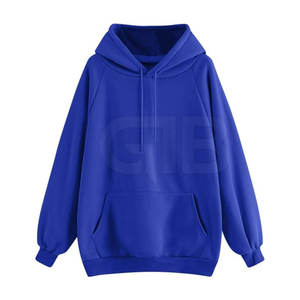 Meilleure vente de sweats à capuche pour femmes de haute qualité tenue décontracté prix raisonnable col à capuche tissu tricoté logo avant pour la saison d'automne - Product Image 5