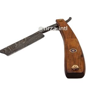 Navaja de Afeitar de Acero Inoxidable Hecha a Mano con Una Sola Hoja para Barberos, Uso en Salones de Belleza/Bikini/Cuerpo - Nrza International 13.8cm - Product Image 1
