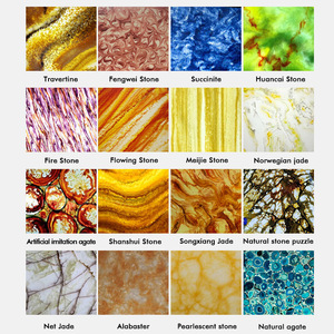 Plan de travail en agate naturelle, console semi-précieuse, bar translucide, mobilier de bar de luxe pour la maison - Product Image 6