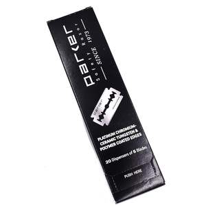 Lames de rasoir de sécurité Edge, acier inoxydable premium plaqué tungstène-chrome platine, rasage lisse, précis et durable - Product Image 2