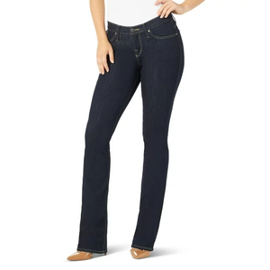 Venta al por mayor Precio bajo Tallas grandes Calidad Premium Transpirable Slim Fit Washed Mujeres Señoras Denim Casual Jeans Pantalones para mujeres - Product Image 1