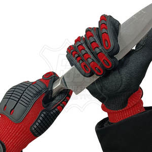 Guantes de Seguridad Industriales con Forro de HPPE Resistentes a Cortes, Guantes de Protección contra Impactos para Campos Petroleros, Personalizados - Product Image 6