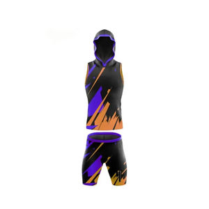 Uniforme de Fútbol 7v7 Sublimado 100% Poliéster, Uniforme de Compresión para Juegos 7v7, Alta Calidad Personalizado - Product Image 3