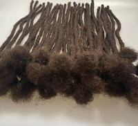 Estensioni Dreadlock all'Uncinetto in Capelli Umani Afro Kinky 100% Fatti a Mano, Prezzo all'Ingrosso