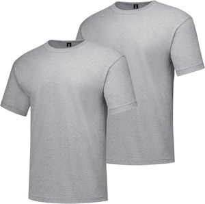 Camiseta de Cuello Redondo para Hombre, Color Gris, de Algodón, Estilo Casual de Verano, Tejido Liso Teñido, Manga Corta, Ligera, de Secado Rápido, Digital - Product Image 5