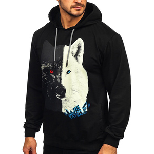 Sudadera con Capucha de Algodón Orgánico, Diseño Impreso, Corte Regular, Estilo Urbano, Impresión Digital, Logotipo Personalizado, Unisex para Hombre - Product Image 5