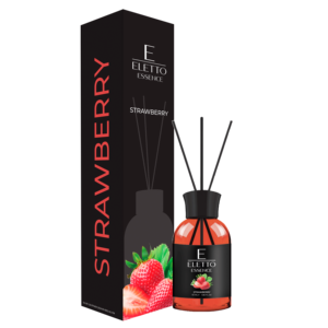 Reed Diffuser Bottle for Home & Office and Hotel STRAWBERRY Scent 55ml / 1.85 oz | <b>Essential</b> <b>Oil</b> Reed Diffuser <b>Sets</b> with Sticks - Product Image 1
