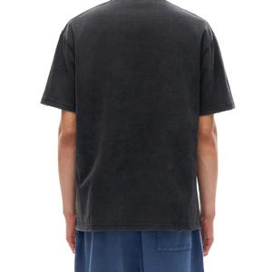 Nouveau T-shirt Oversize Personnalisé Tendance 2026 230 g/m² pour Homme 100 % Coton Imprimé Sérigraphié Respirant Écologique Unisexe Couleur Unie - Product Image 3
