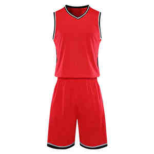 Vêtements de sport de basket-ball unisexe grande taille pour adultes Ensemble d'entraînement sans manches à séchage rapide Uniformes d'été imprimés avec logo personnalisé vendus en gros pour - Product Image 1