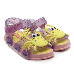 Crabe jaune de haute qualité, confortable, design à la mode et sandales ludiques amusantes pour les enfants - Product Image 1