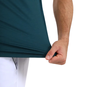 เสื้อโปโลกอล์ฟป้องกันแบคทีเรียสวมใส่สบายทนทานต่อการเกิดรอยยับแห้งเร็วเสื้อผ้าเล่นกอล์ฟจากเวียดนามสำหรับเล่นกีฬา - Product Image 4